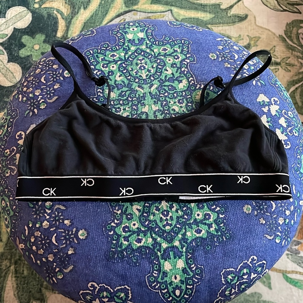Calvin Klein Choice Unpadded Black Bralette